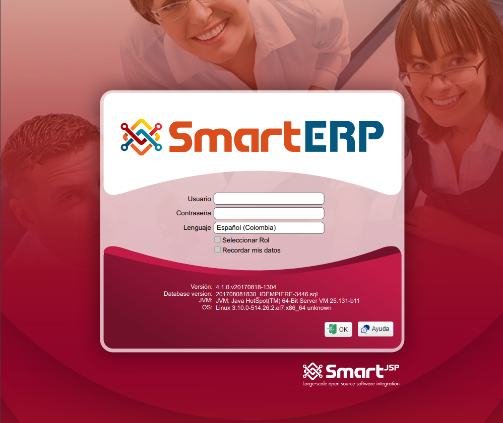 SmartERP Screenshoot